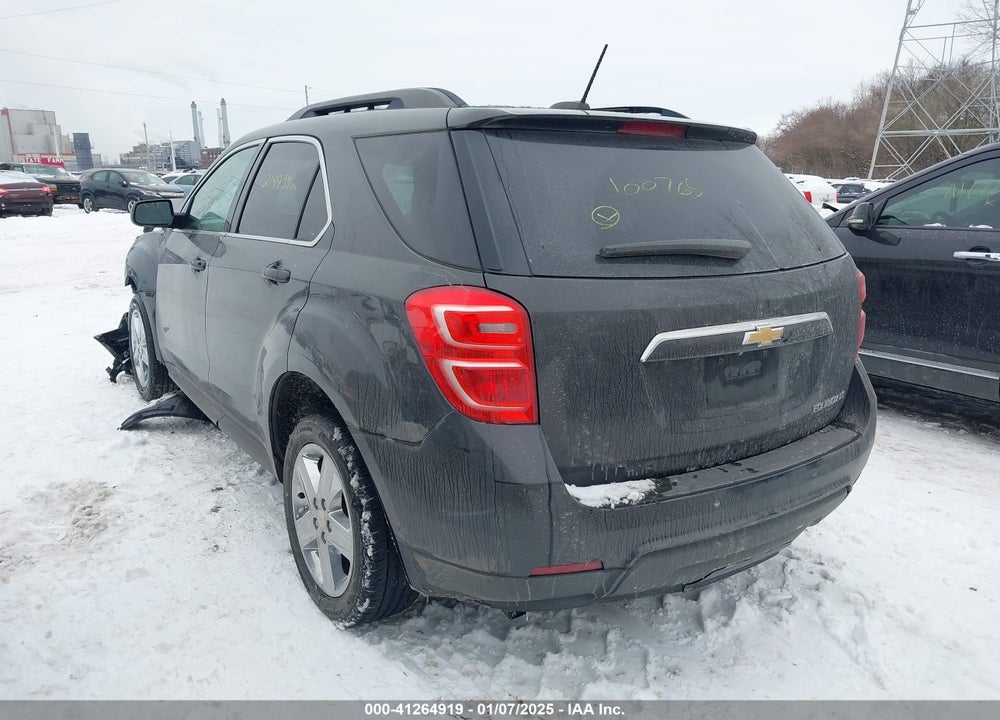 2016 CHEVROLET EQUINOX LT VIN: 2GNALCEK6G6100765