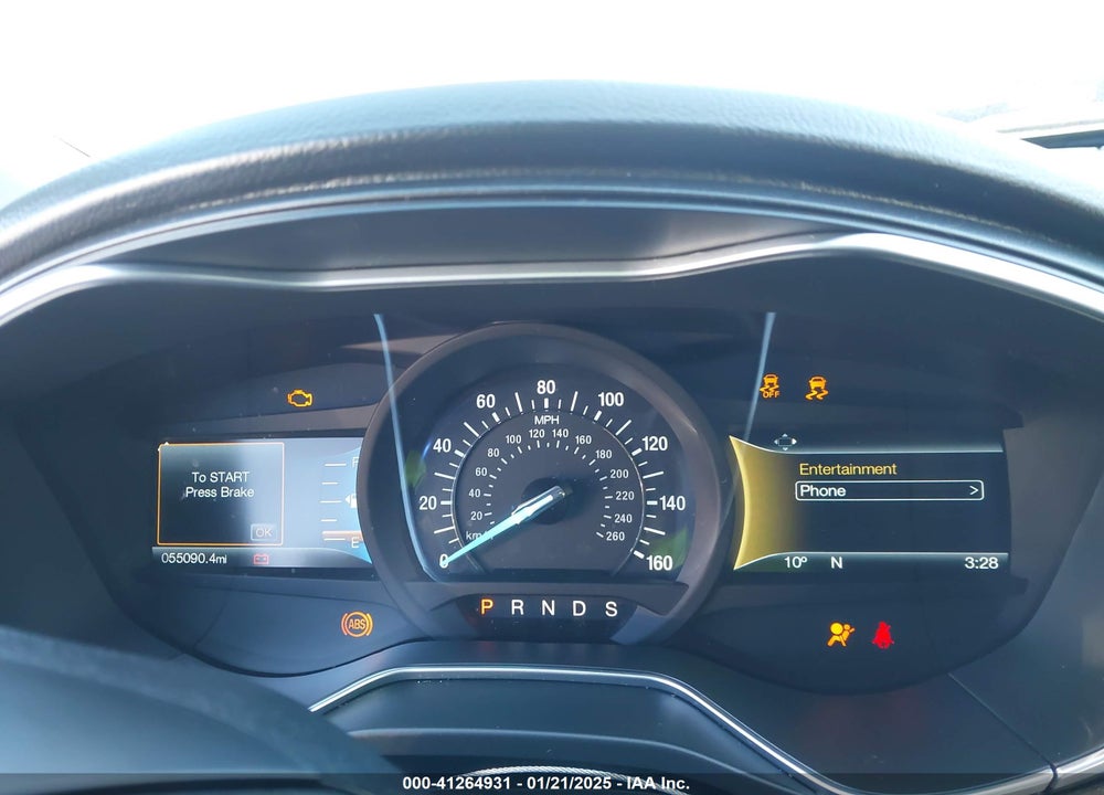 2017 FORD FUSION VIN: 3FA6P0K95HR168106