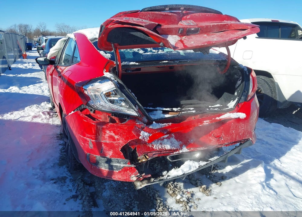 2020 HONDA CIVIC VIN: 2HGFC2F82LH524911