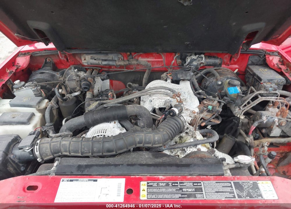 2001 FORD RANGER EDGE/XL/XLT VIN: 1FTYR14U11PB00712