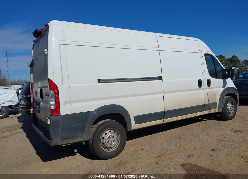 2023 RAM PROMASTER 2500 HIGH ROOF 159 WB VIN: 3C6LRVDG8PE598435