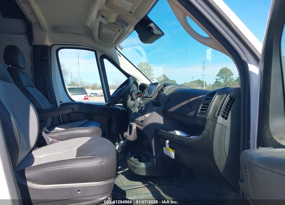 2023 RAM PROMASTER 2500 HIGH ROOF 159 WB VIN: 3C6LRVDG8PE598435