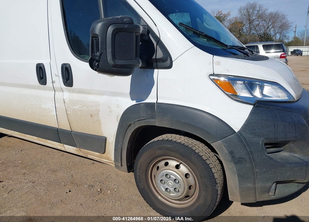 2023 RAM PROMASTER 2500 HIGH ROOF 159 WB VIN: 3C6LRVDG8PE598435