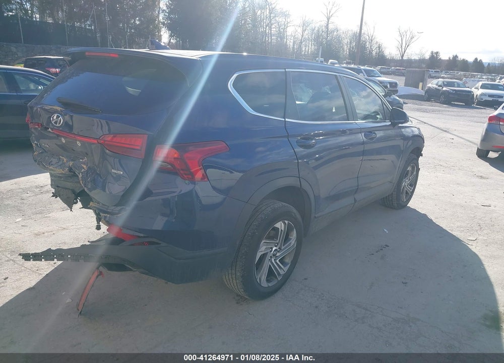 2021 HYUNDAI SANTA FE SE VIN: 5NMS1DAJ6MH310860