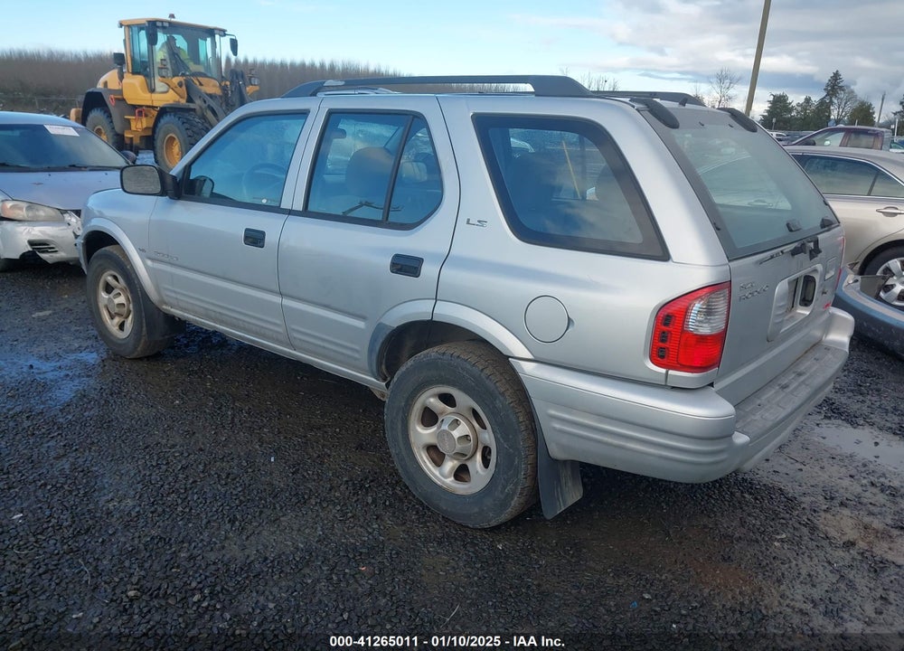 2000 ISUZU RODEO LS/LSE/S VIN: 4S2DM58W9Y4301998