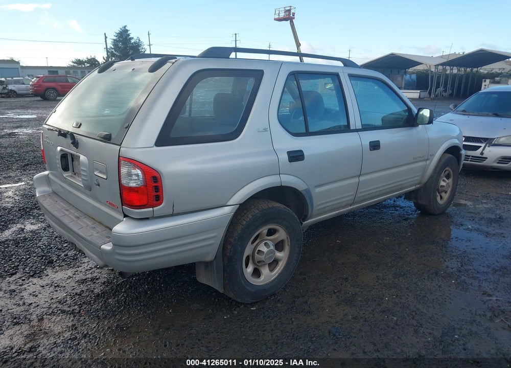 2000 ISUZU RODEO LS/LSE/S VIN: 4S2DM58W9Y4301998