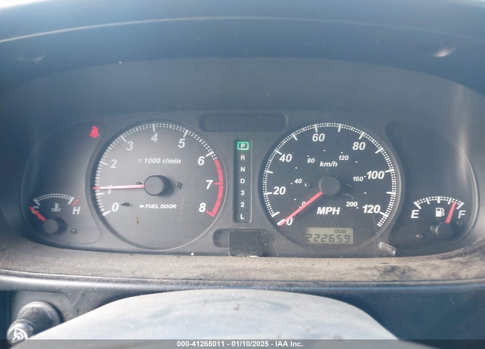 2000 ISUZU RODEO LS/LSE/S VIN: 4S2DM58W9Y4301998