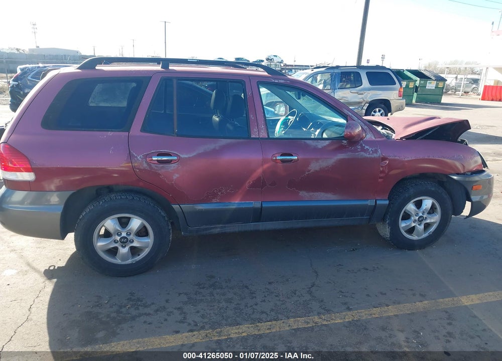 2005 HYUNDAI SANTA FE GLS/LX VIN: KM8SC73E05U027078