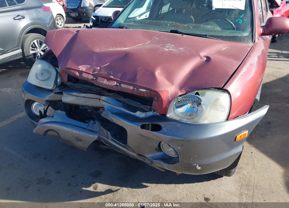 2005 HYUNDAI SANTA FE GLS/LX VIN: KM8SC73E05U027078