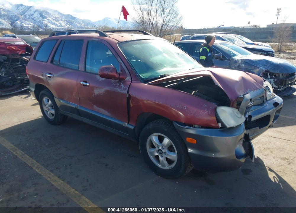 2005 HYUNDAI SANTA FE GLS/LX VIN: KM8SC73E05U027078