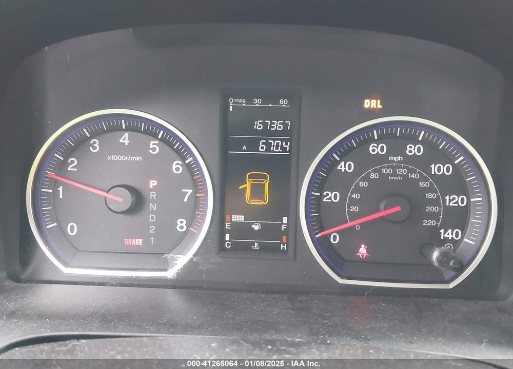 2008 HONDA CR-V LX VIN: JHLRE48368C033824