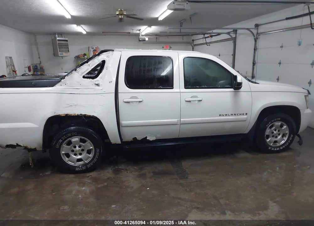 2007 CHEVROLET AVALANCHE 1500 LT VIN: 3GNFK12367G228728