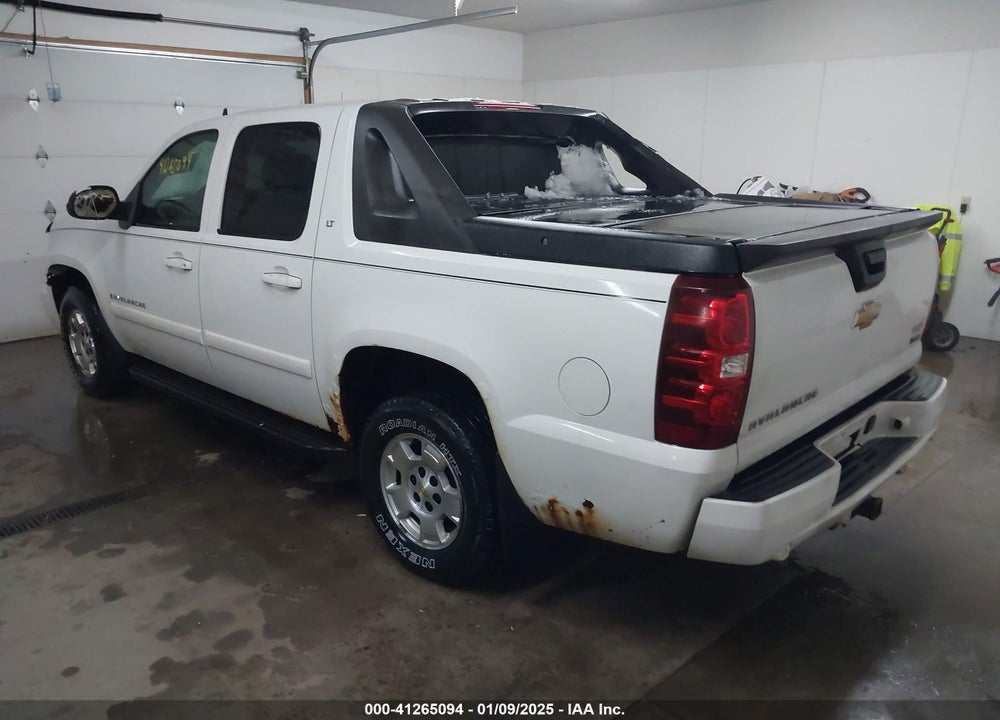 2007 CHEVROLET AVALANCHE 1500 LT VIN: 3GNFK12367G228728