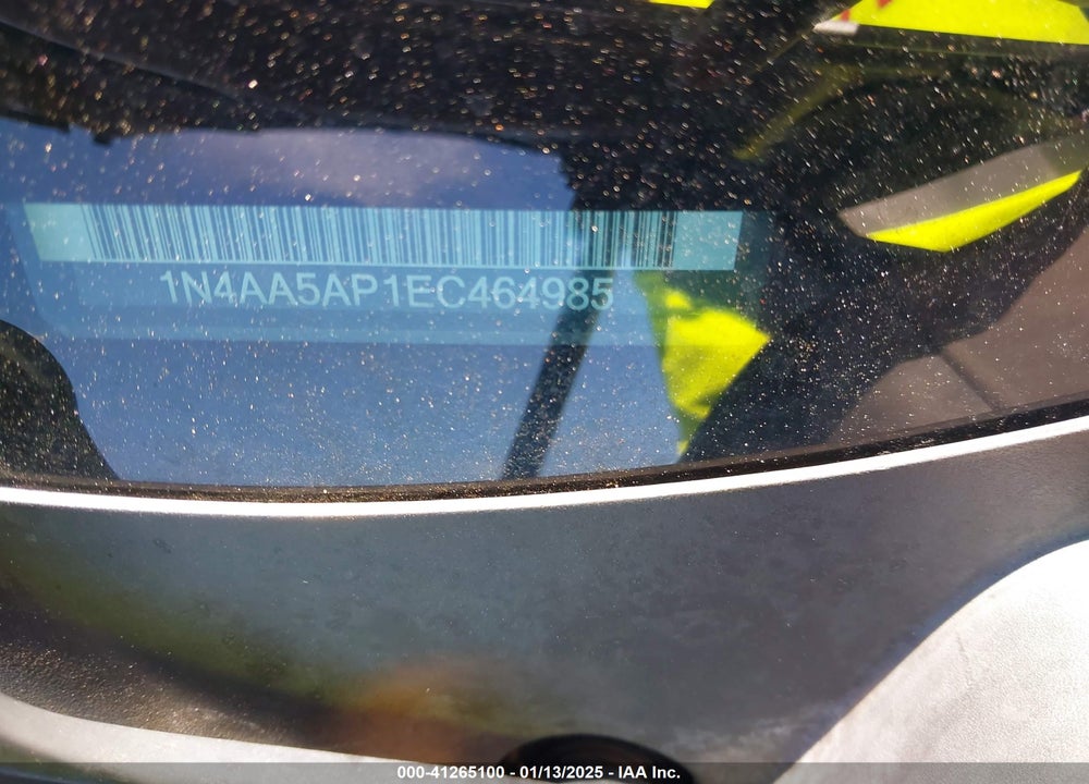 2014 NISSAN MAXIMA VIN: 1N4AA5AP1EC464985