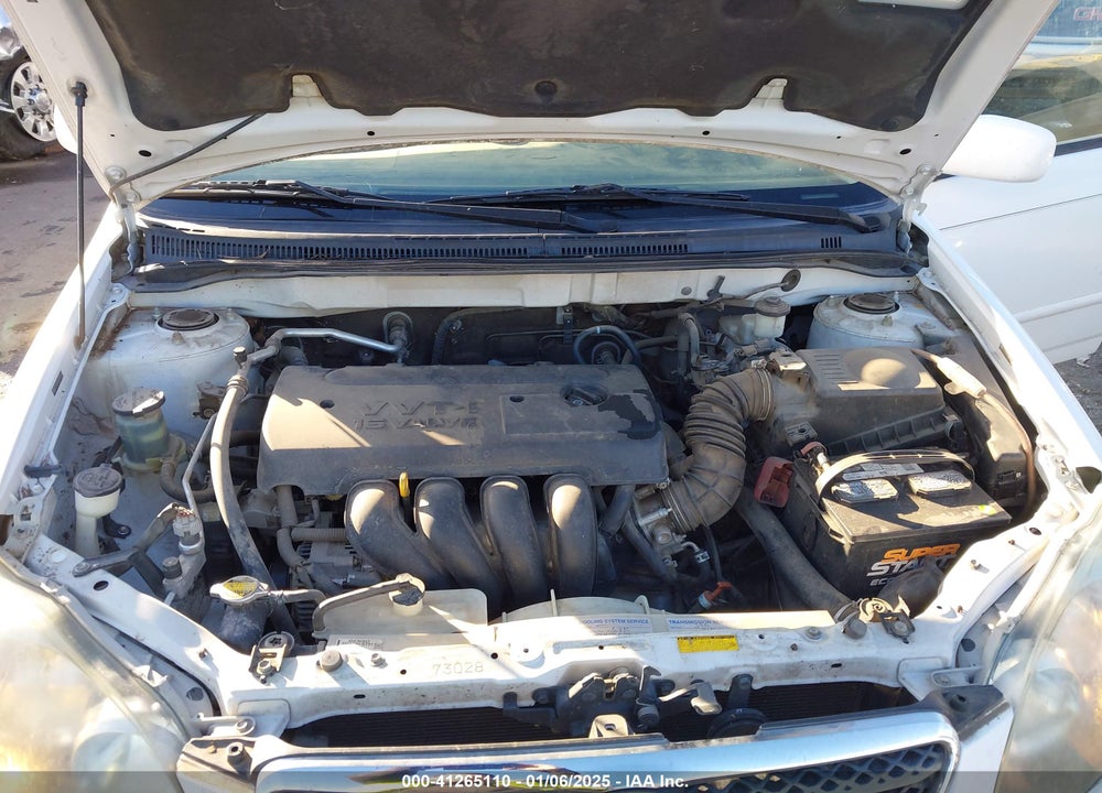 2008 TOYOTA COROLLA VIN: 2T1BR32E58C874449