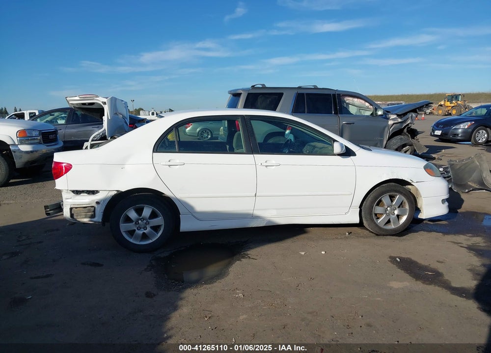 2008 TOYOTA COROLLA VIN: 2T1BR32E58C874449