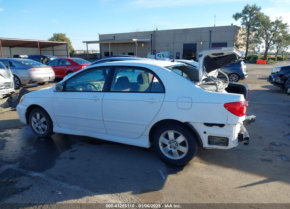 2008 TOYOTA COROLLA VIN: 2T1BR32E58C874449