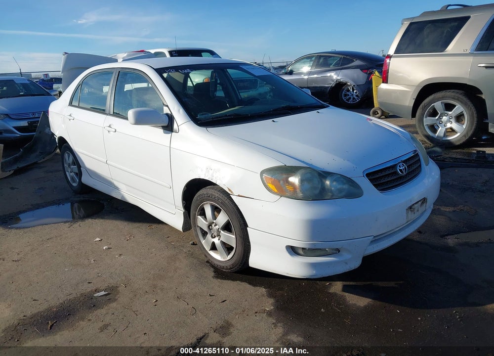 2008 TOYOTA COROLLA VIN: 2T1BR32E58C874449