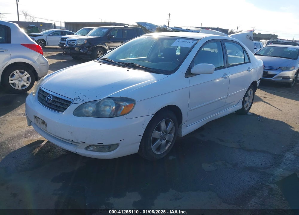 2008 TOYOTA COROLLA VIN: 2T1BR32E58C874449