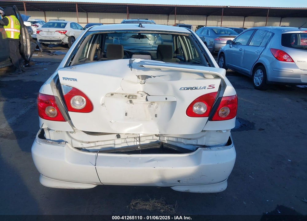 2008 TOYOTA COROLLA VIN: 2T1BR32E58C874449