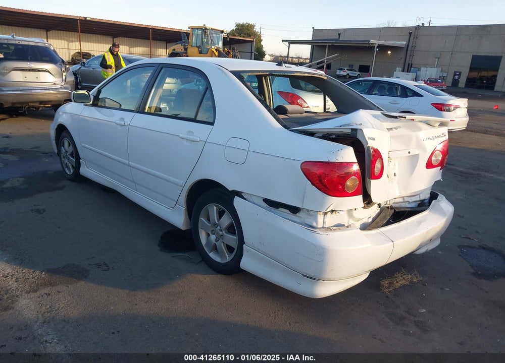 2008 TOYOTA COROLLA VIN: 2T1BR32E58C874449