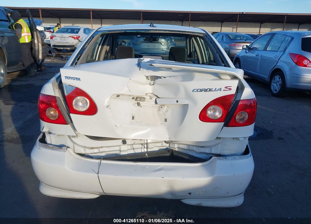 2008 TOYOTA COROLLA VIN: 2T1BR32E58C874449