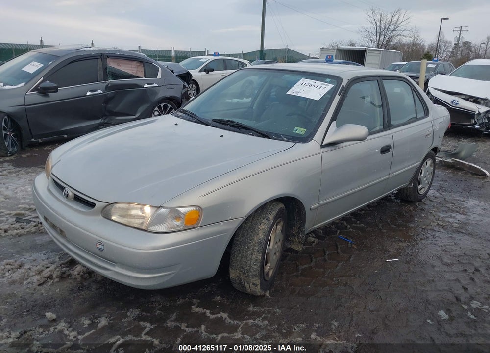1999 TOYOTA COROLLA LE VIN: 2T1BR12E7XC150569
