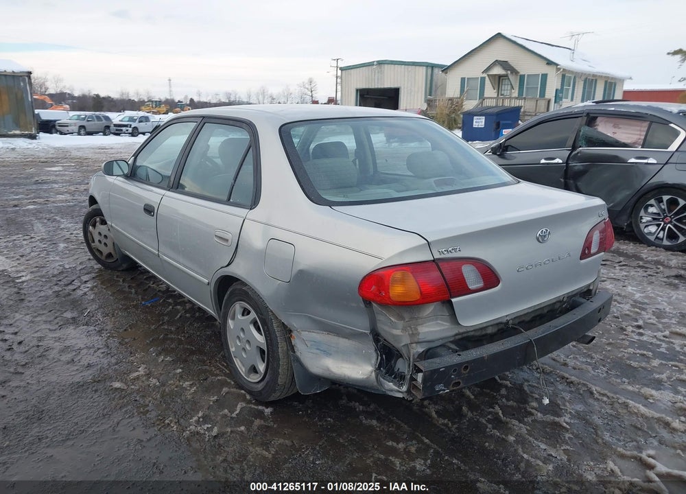 1999 TOYOTA COROLLA LE VIN: 2T1BR12E7XC150569