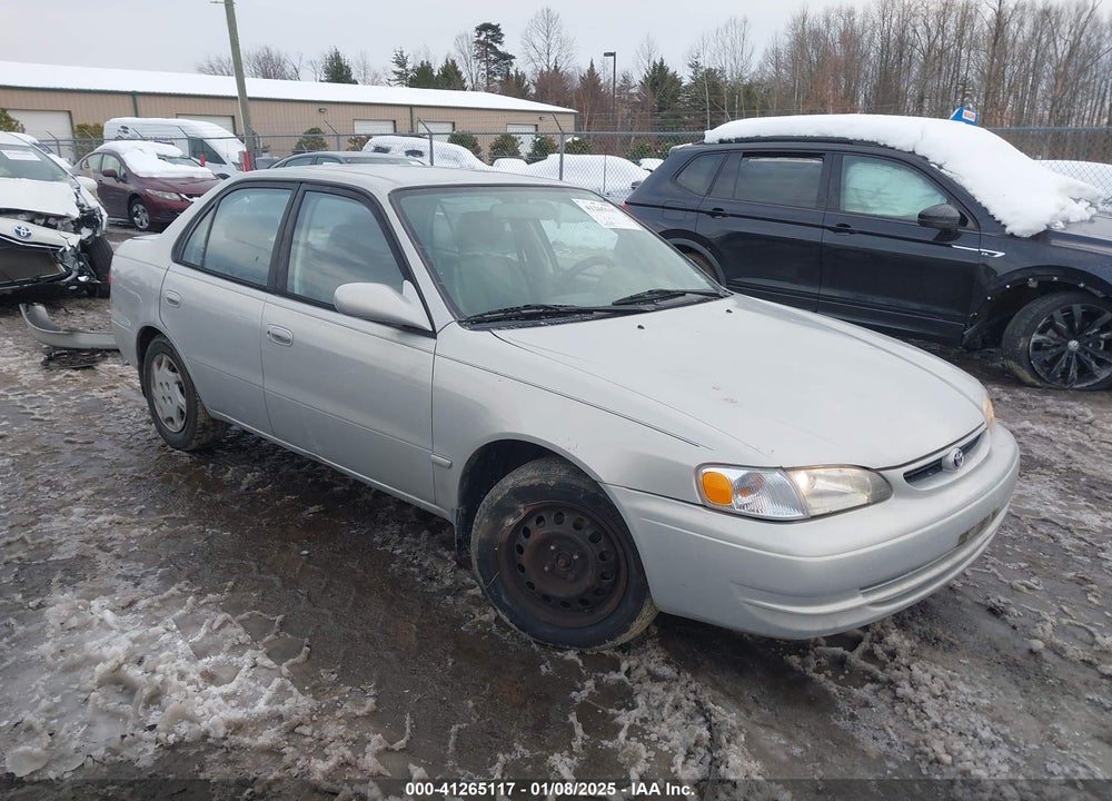 1999 TOYOTA COROLLA LE VIN: 2T1BR12E7XC150569
