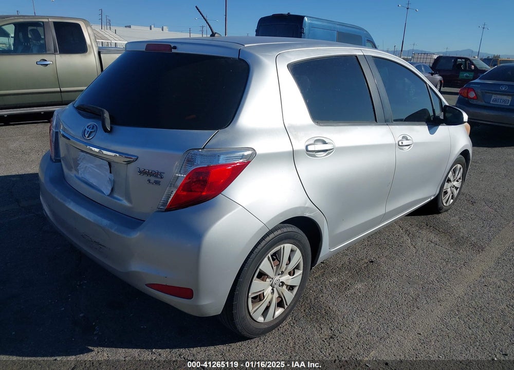 2013 TOYOTA YARIS VIN: JTDKTUD38DD552095