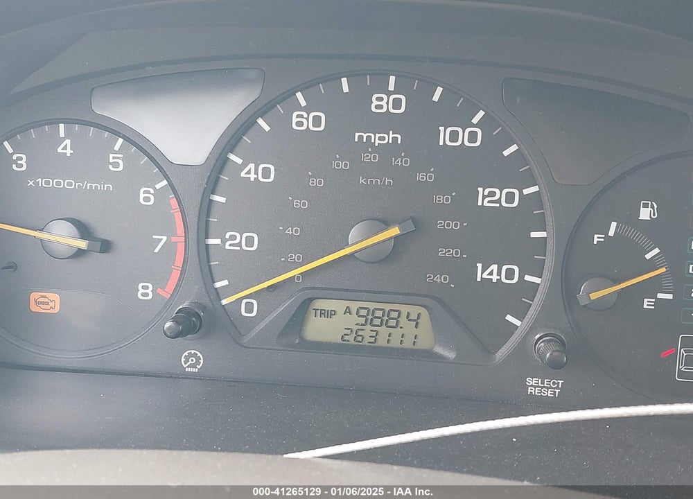 2002 HONDA ACCORD 3.0 EX VIN: 1HGCG16572A084754