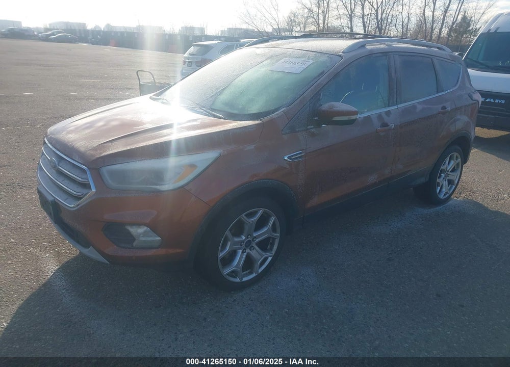2017 FORD ESCAPE TITANIUM VIN: 1FMCU9J93HUC95484