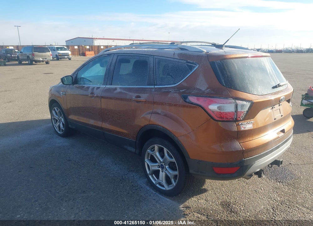 2017 FORD ESCAPE TITANIUM VIN: 1FMCU9J93HUC95484