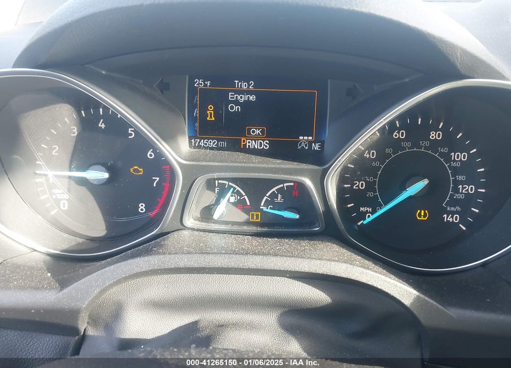 2017 FORD ESCAPE TITANIUM VIN: 1FMCU9J93HUC95484