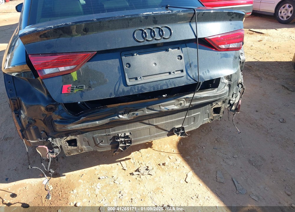 2018 AUDI S3 VIN: WAUB1GFF0J1036712