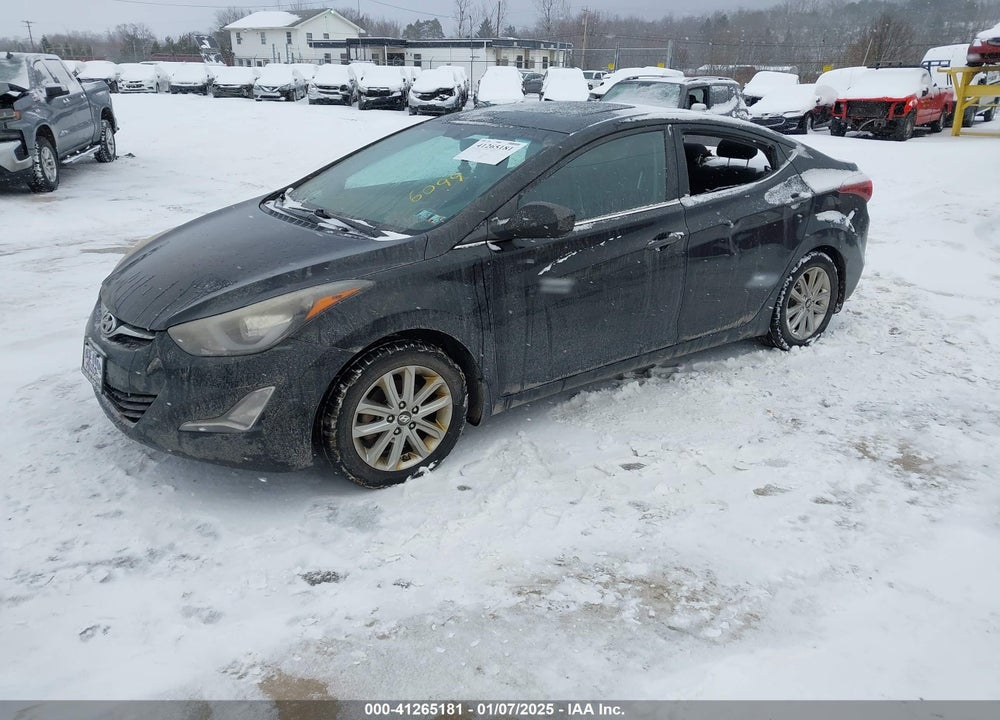 2015 HYUNDAI ELANTRA VIN: KMHDH4AE2FU286099