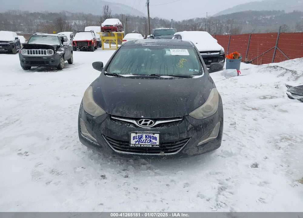 2015 HYUNDAI ELANTRA VIN: KMHDH4AE2FU286099