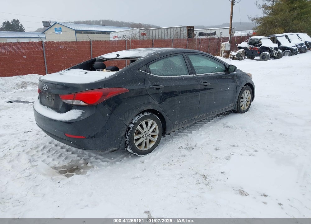 2015 HYUNDAI ELANTRA VIN: KMHDH4AE2FU286099