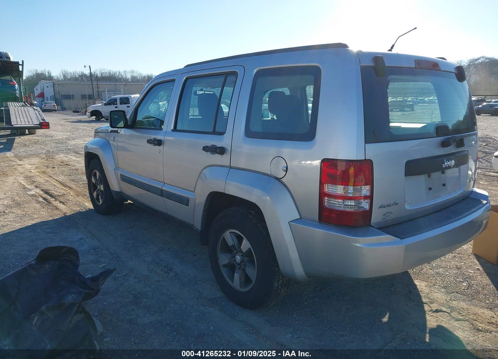 2008 JEEP LIBERTY VIN: 1J8GN28K88W235166