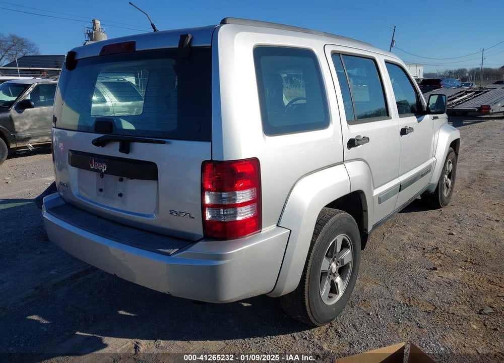 2008 JEEP LIBERTY VIN: 1J8GN28K88W235166