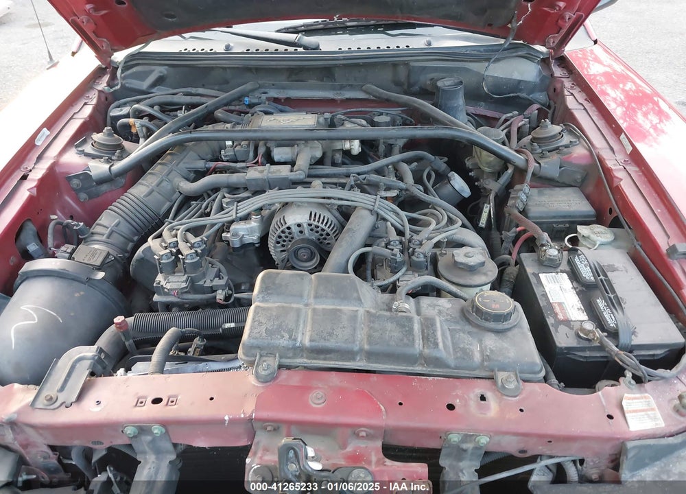 1996 FORD MUSTANG GT VIN: 1FALP45X5TF188379