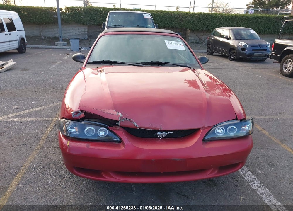 1996 FORD MUSTANG GT VIN: 1FALP45X5TF188379
