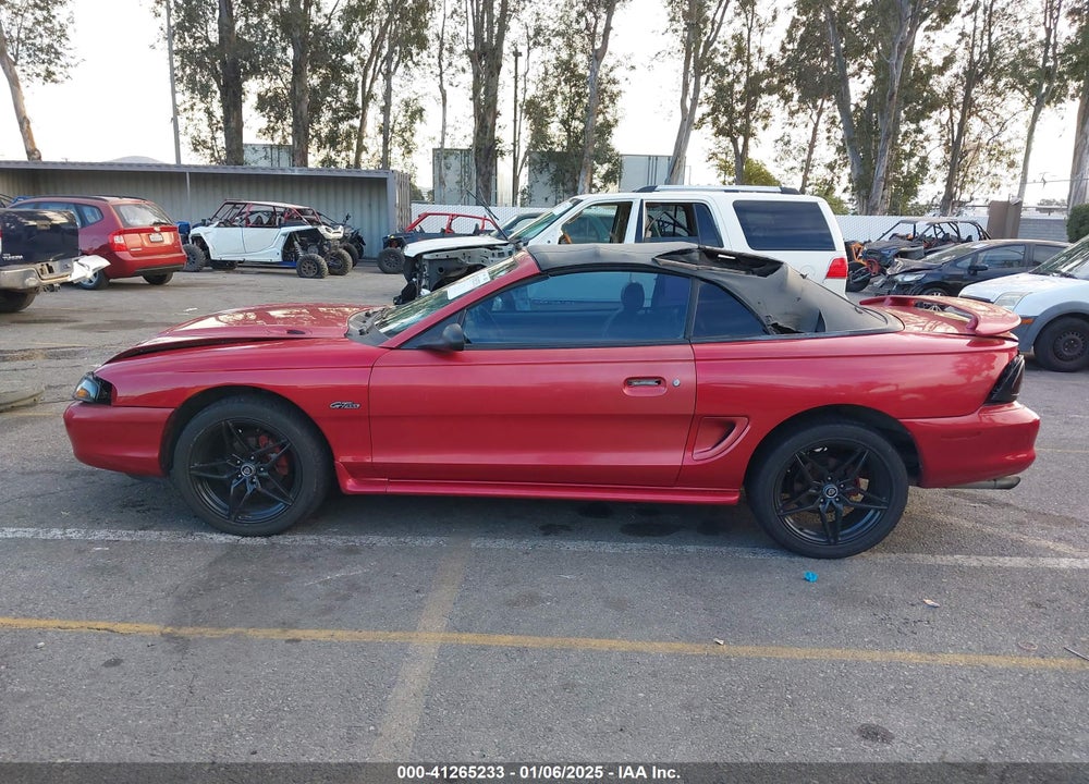 1996 FORD MUSTANG GT VIN: 1FALP45X5TF188379