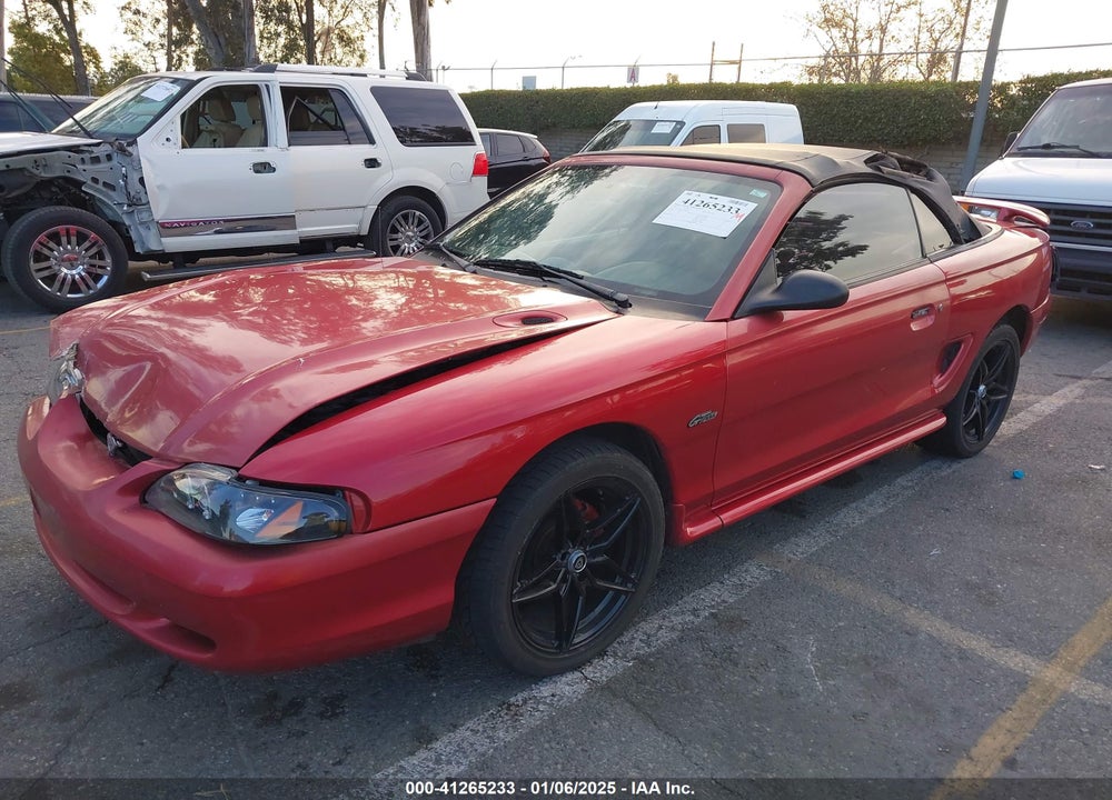1996 FORD MUSTANG GT VIN: 1FALP45X5TF188379