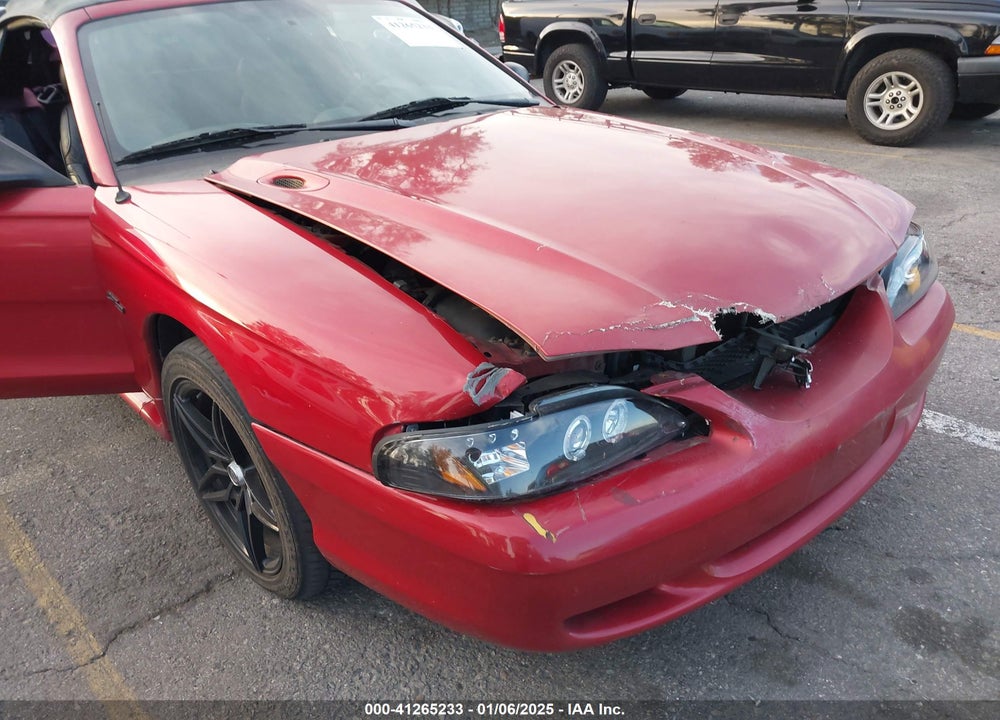 1996 FORD MUSTANG GT VIN: 1FALP45X5TF188379