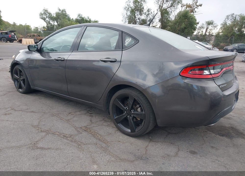 2015 DODGE DART VIN: 1C3CDFBB2FD180560