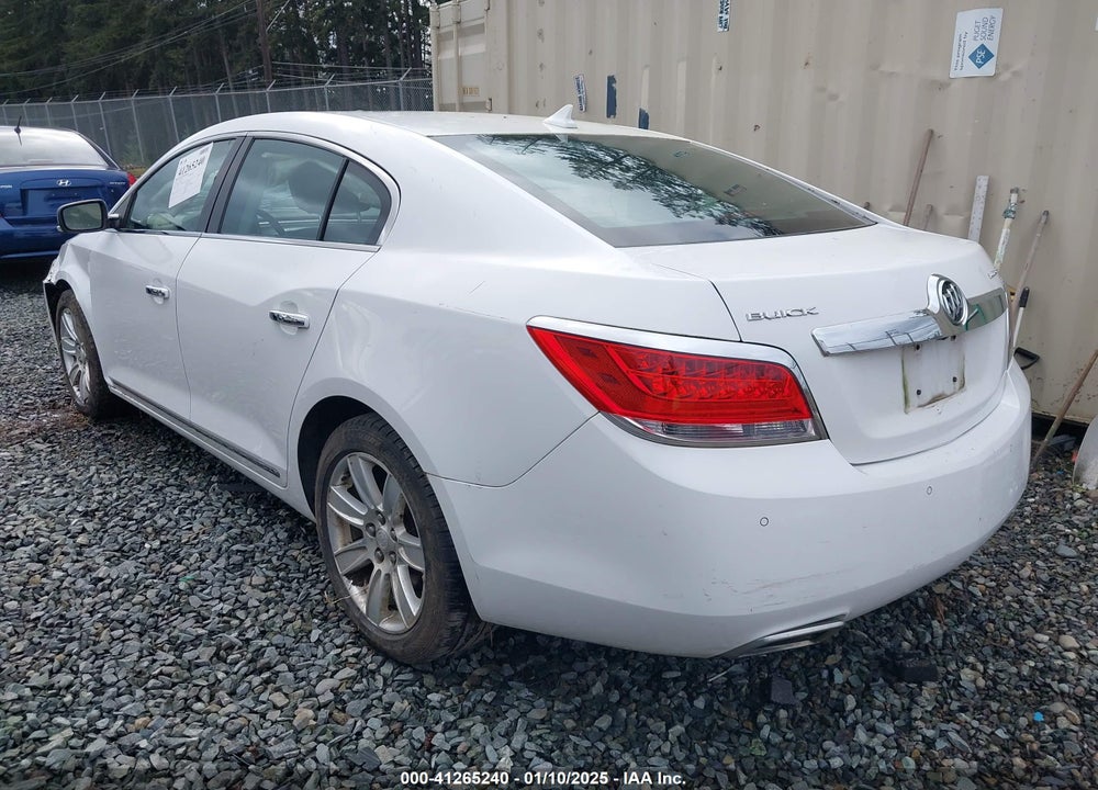 2013 BUICK LACROSSE LEATHER GROUP VIN: 1G4GC5E33DF152262