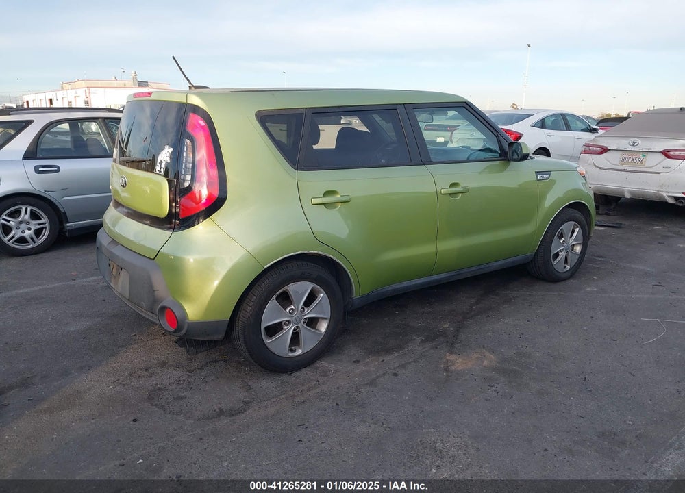 2016 KIA SOUL VIN: KNDJN2A27G7858696