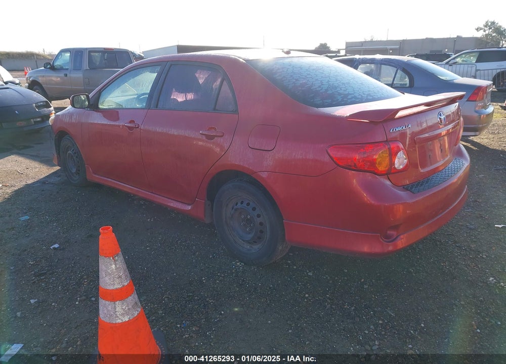 2009 TOYOTA COROLLA VIN: 1NXBU40E39Z051087