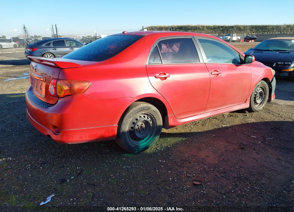 2009 TOYOTA COROLLA VIN: 1NXBU40E39Z051087